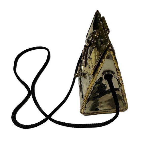 Lunacy Designs Mixed Metal Angel Vintage Crossbody Mini Bag - Picture 7 of 14